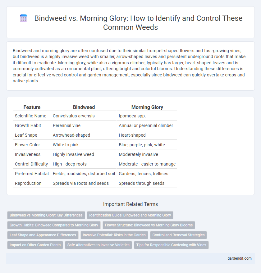 Bindweed vs. Morning Glory: How to Identify and Control These Common Weeds