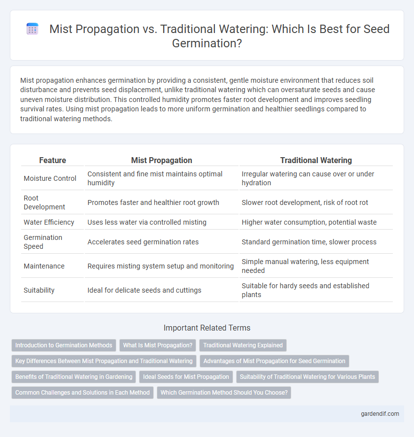 Mist Propagation vs. Traditional Watering: Which Is Best for Seed Germination?