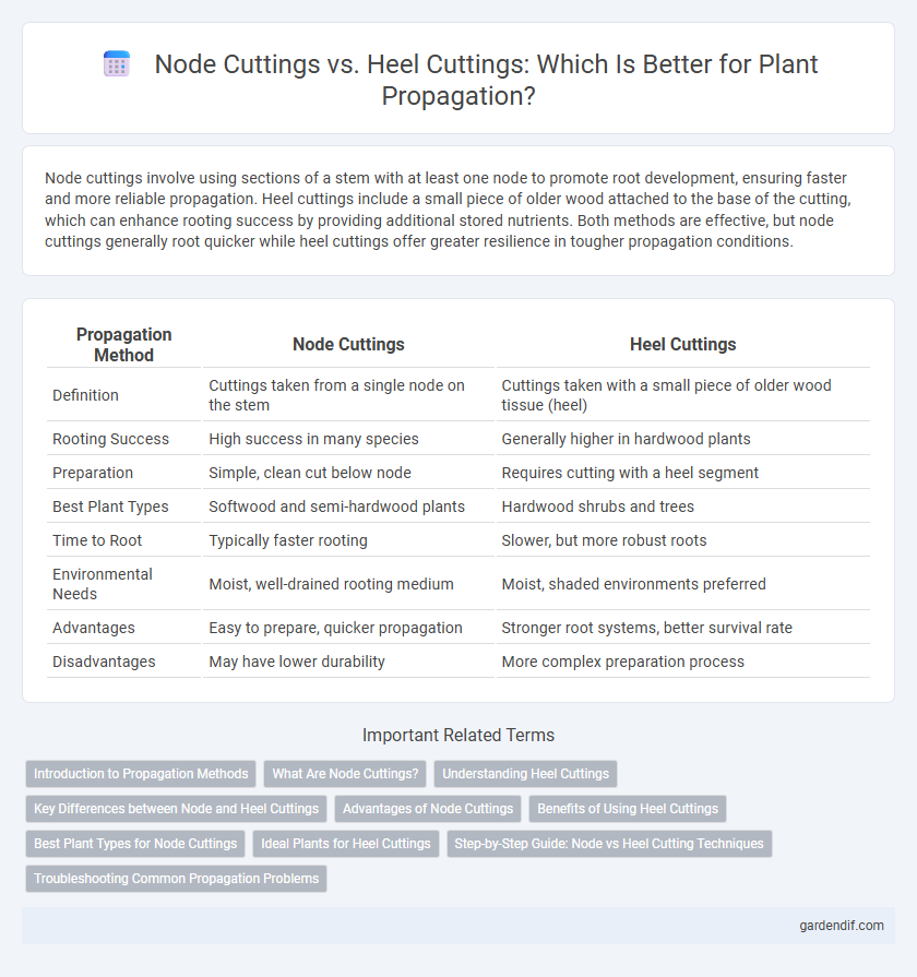 Node Cuttings vs. Heel Cuttings: Which Is Better for Plant Propagation?