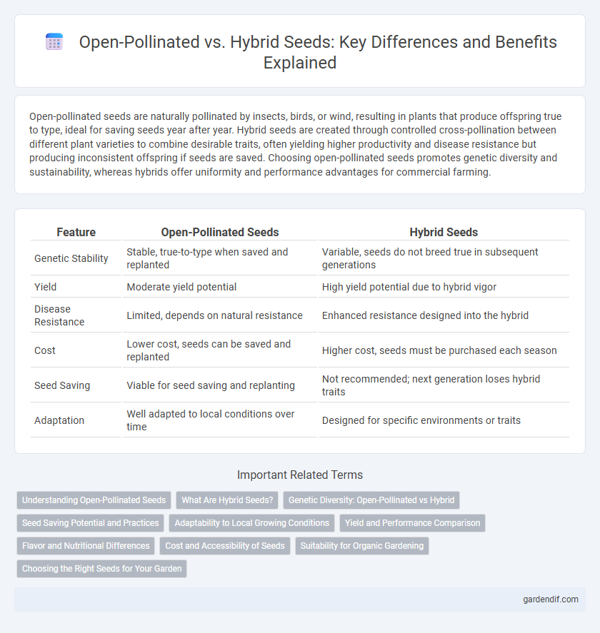 Open-Pollinated vs. Hybrid Seeds: Key Differences and Benefits Explained