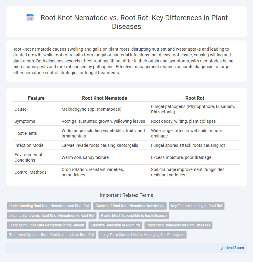 Root Knot Nematode vs. Root Rot: Key Differences in Plant Diseases