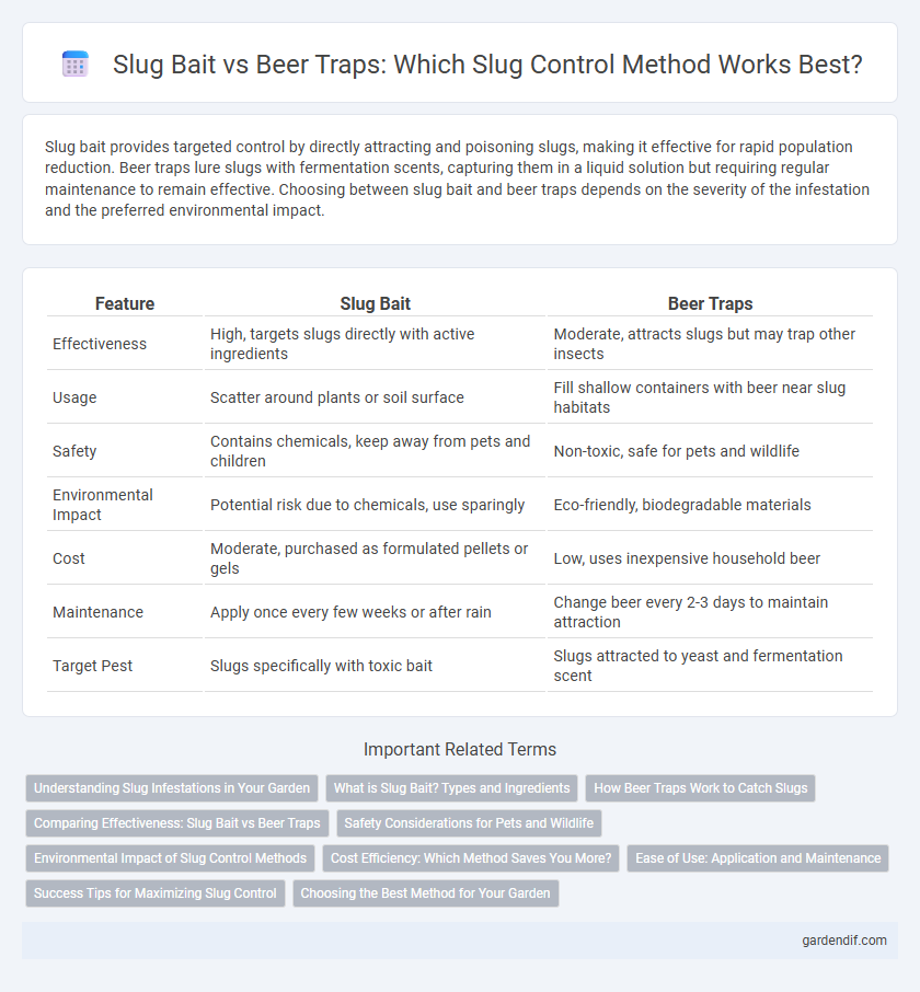 Slug Bait vs Beer Traps: Which Slug Control Method Works Best?
