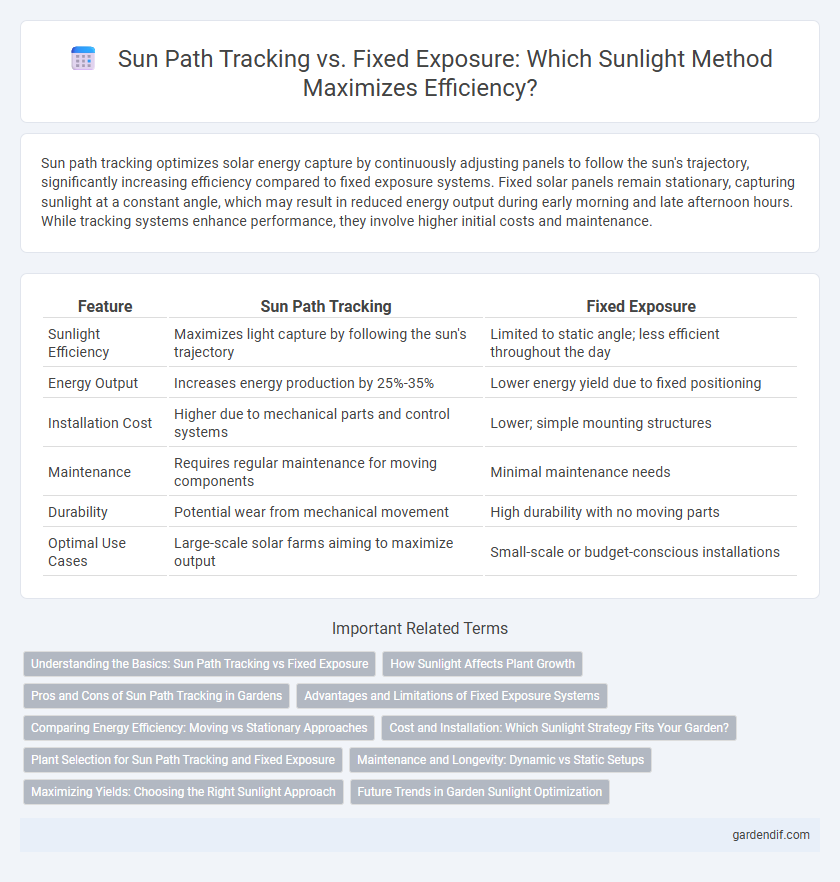 Sun Path Tracking vs. Fixed Exposure: Which Sunlight Method Maximizes Efficiency?