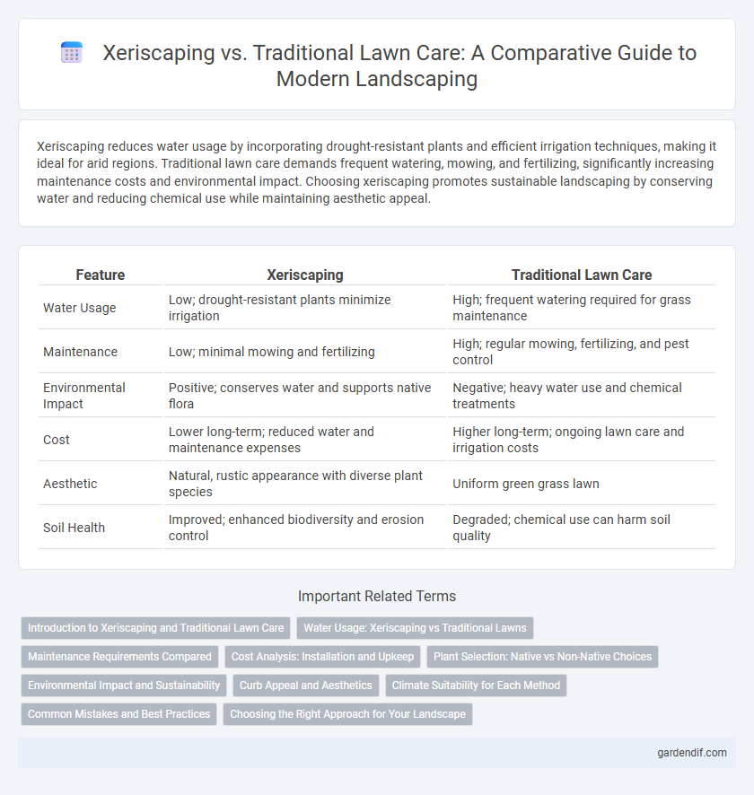 Xeriscaping vs. Traditional Lawn Care: A Comparative Guide to Modern Landscaping