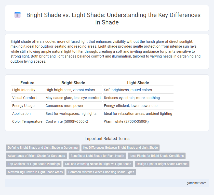 Bright Shade vs. Light Shade: Understanding the Key Differences in Shade