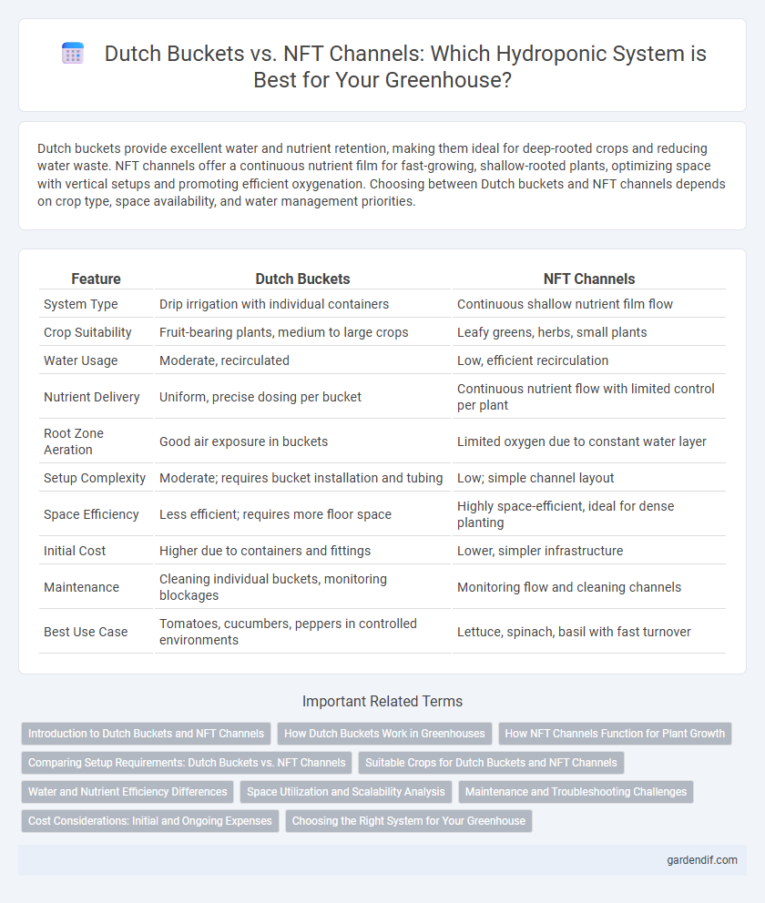 Dutch Buckets vs. NFT Channels: Which Hydroponic System is Best for Your Greenhouse?