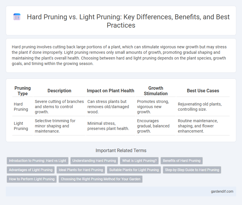 Hard Pruning vs. Light Pruning: Key Differences, Benefits, and Best Practices