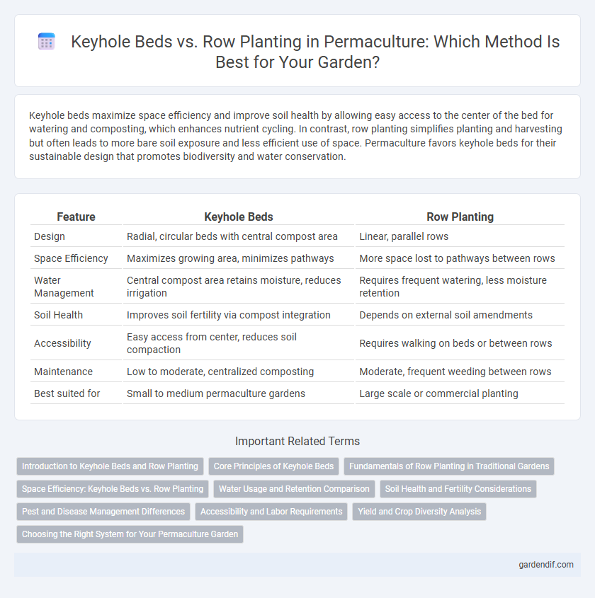 Keyhole Beds vs. Row Planting in Permaculture: Which Method Is Best for Your Garden?