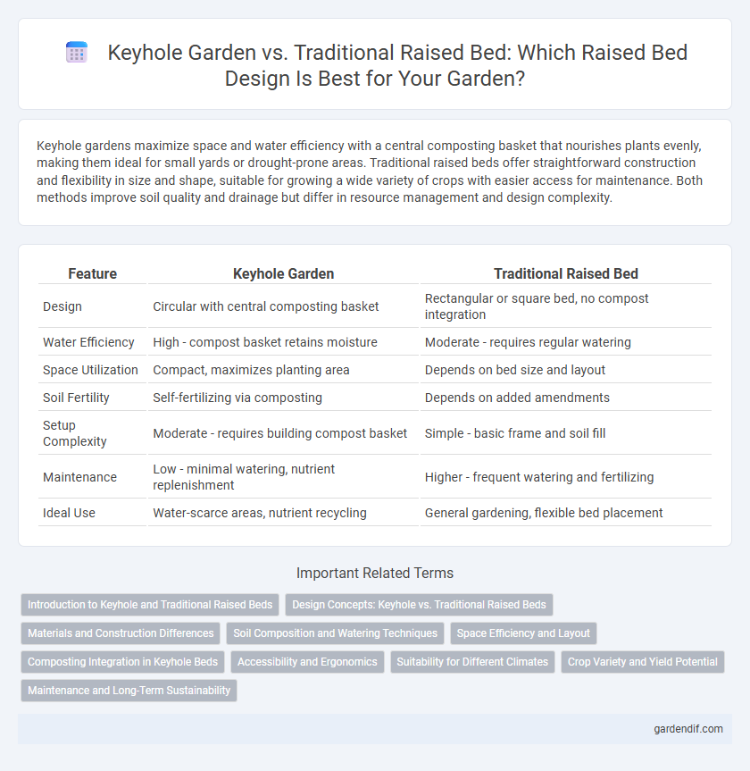 Keyhole Garden vs. Traditional Raised Bed: Which Raised Bed Design Is Best for Your Garden?