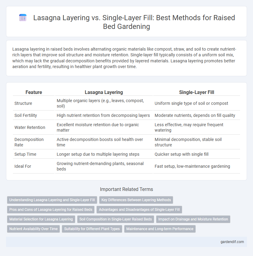 Lasagna Layering vs. Single-Layer Fill: Best Methods for Raised Bed Gardening