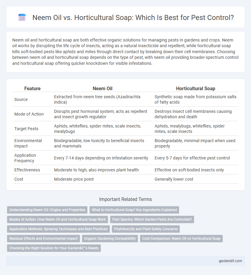 Neem Oil vs. Horticultural Soap: Which Is Best for Pest Control?