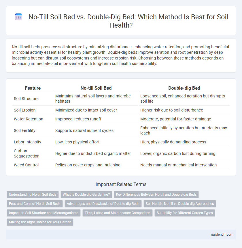 No-Till Soil Bed vs. Double-Dig Bed: Which Method Is Best for Soil Health?