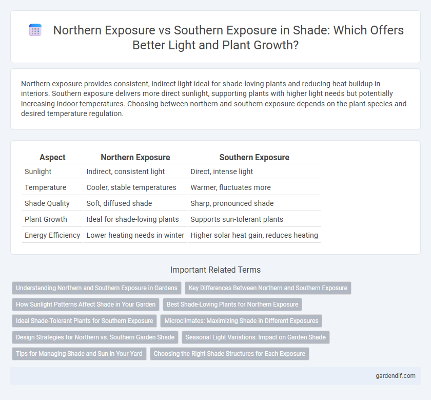 Northern Exposure vs Southern Exposure in Shade: Which Offers Better Light and Plant Growth?