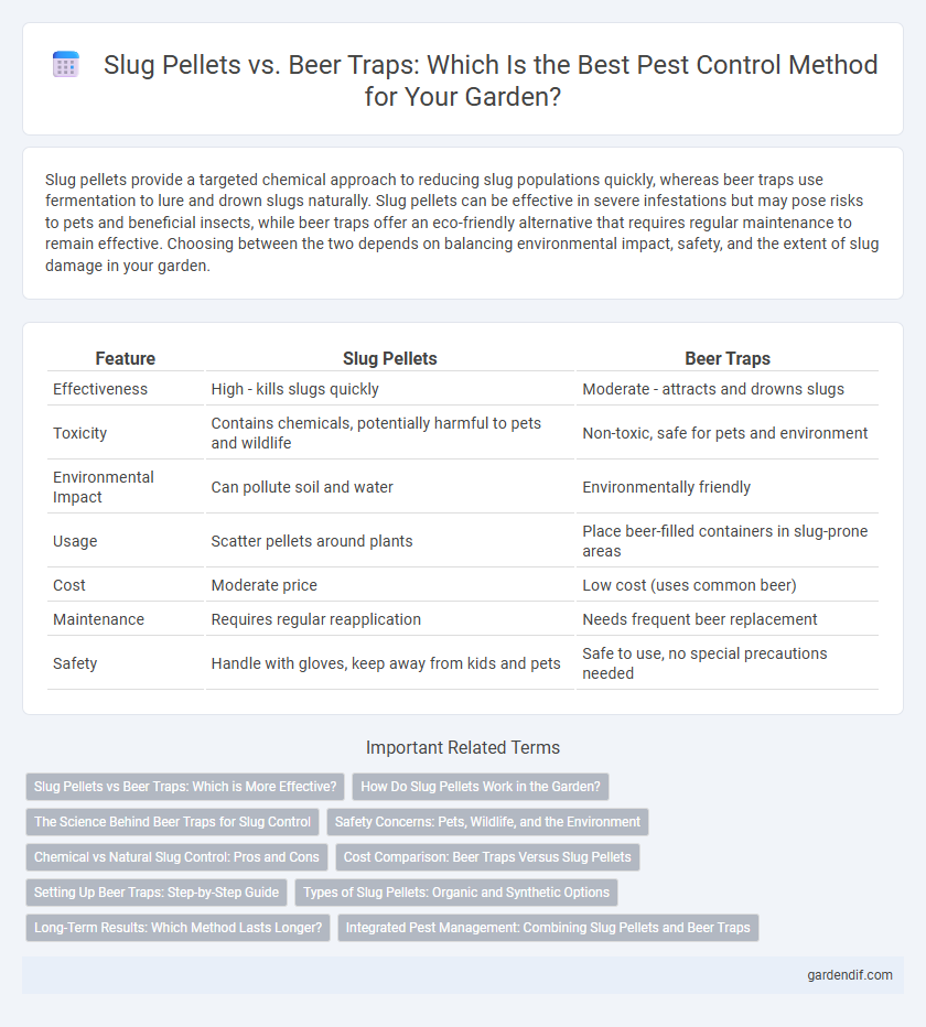 Slug Pellets vs. Beer Traps: Which Is the Best Pest Control Method for Your Garden?