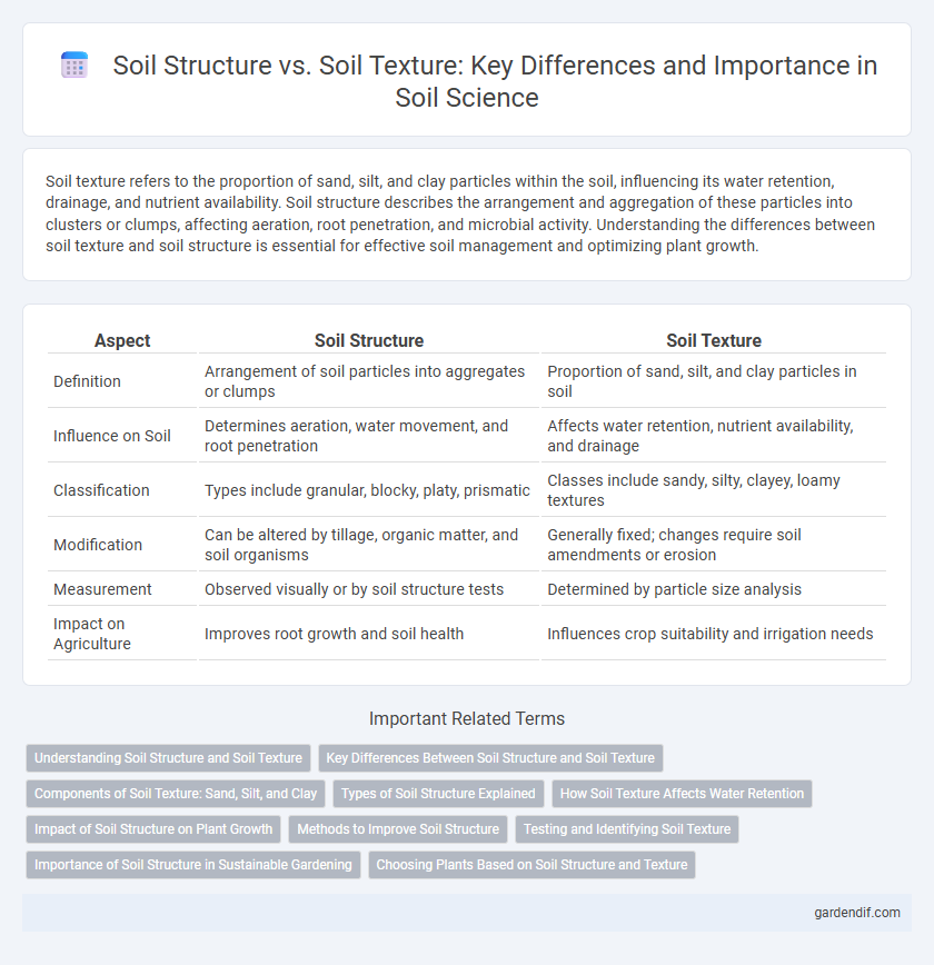 Soil Structure vs. Soil Texture: Key Differences and Importance in Soil Science