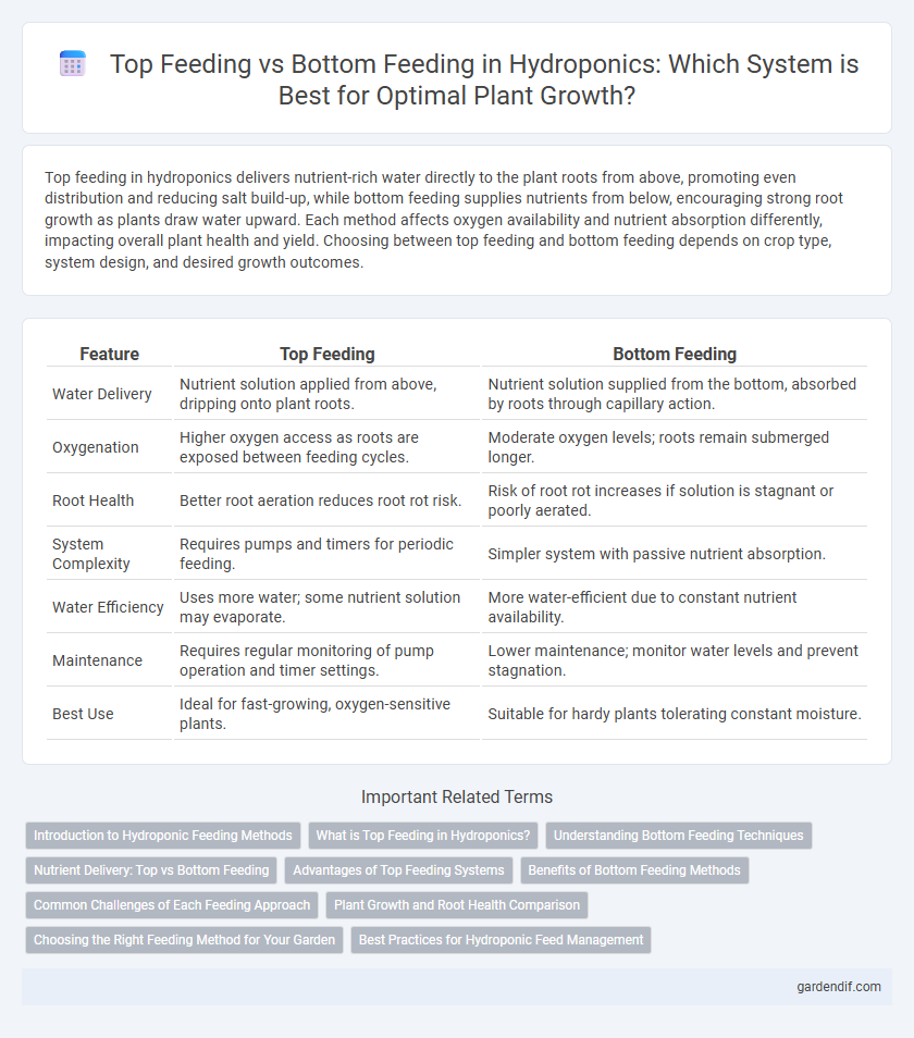 Top Feeding vs Bottom Feeding in Hydroponics: Which System is Best for Optimal Plant Growth?