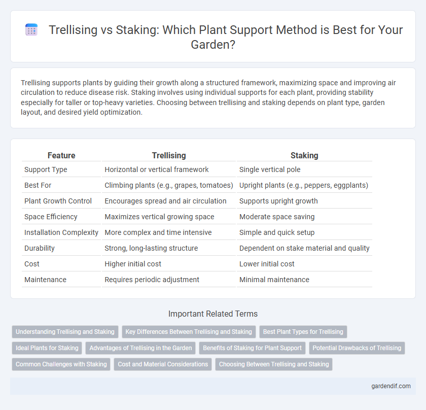 Trellising vs Staking: Which Plant Support Method is Best for Your Garden?