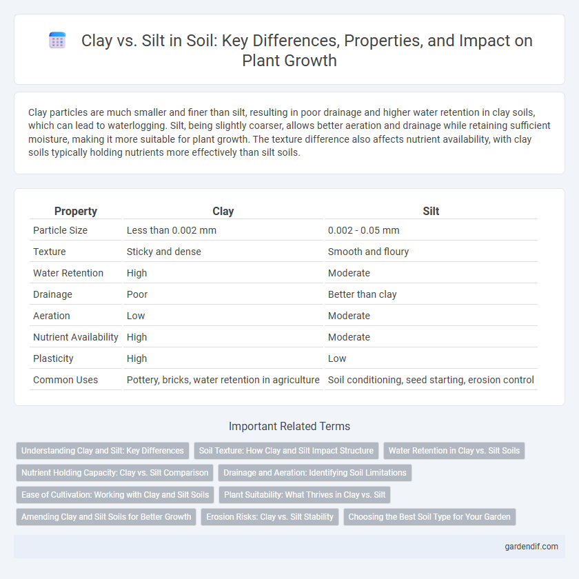 Clay vs. Silt in Soil: Key Differences, Properties, and Impact on Plant Growth