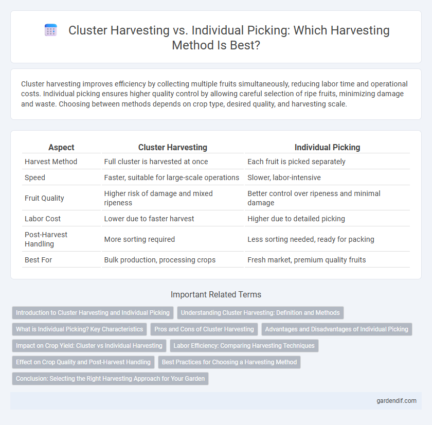 Cluster Harvesting vs. Individual Picking: Which Harvesting Method Is Best?