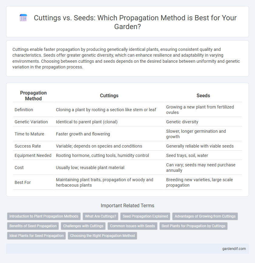 Cuttings vs. Seeds: Which Propagation Method is Best for Your Garden?