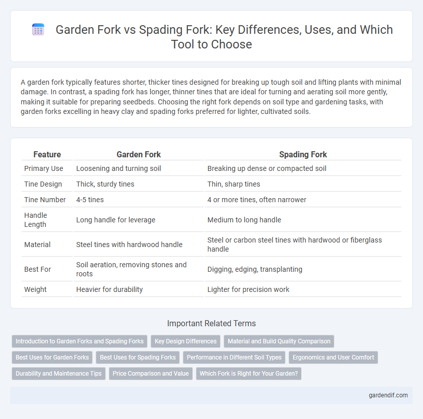 Garden Fork vs Spading Fork: Key Differences, Uses, and Which Tool to Choose
