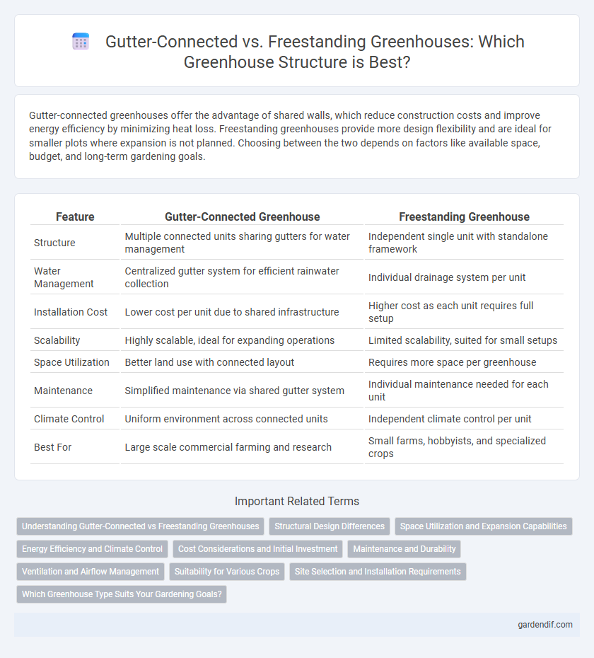 Gutter-Connected vs. Freestanding Greenhouses: Which Greenhouse Structure is Best?