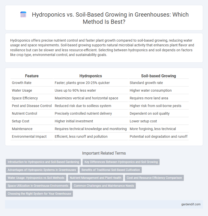Hydroponics vs. Soil-Based Growing in Greenhouses: Which Method Is Best?
