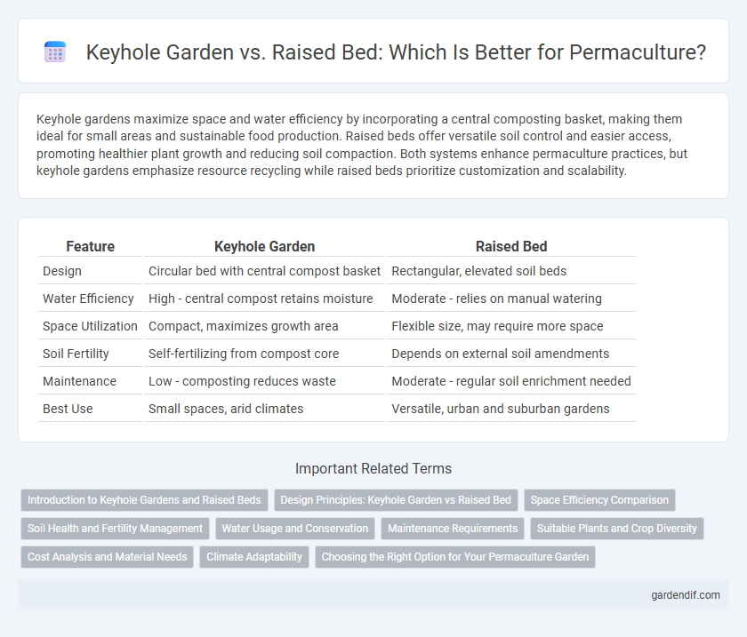 Keyhole Garden vs. Raised Bed: Which Is Better for Permaculture?