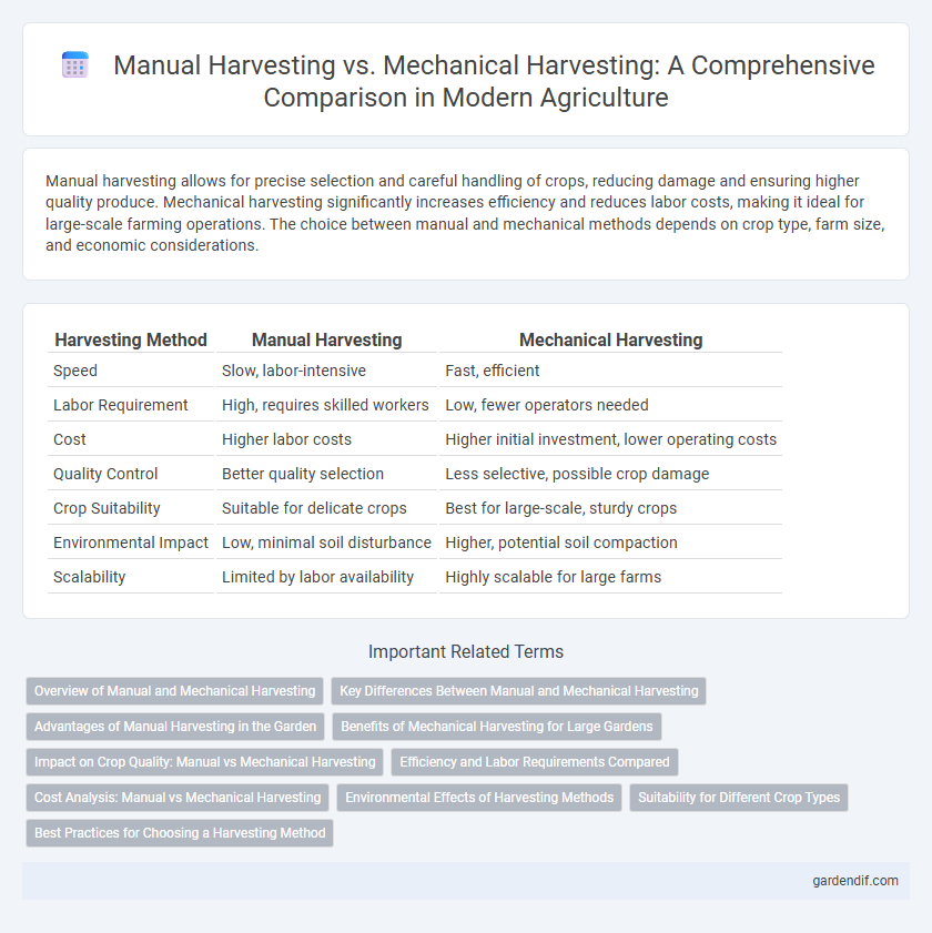 Manual Harvesting vs. Mechanical Harvesting: A Comprehensive Comparison in Modern Agriculture