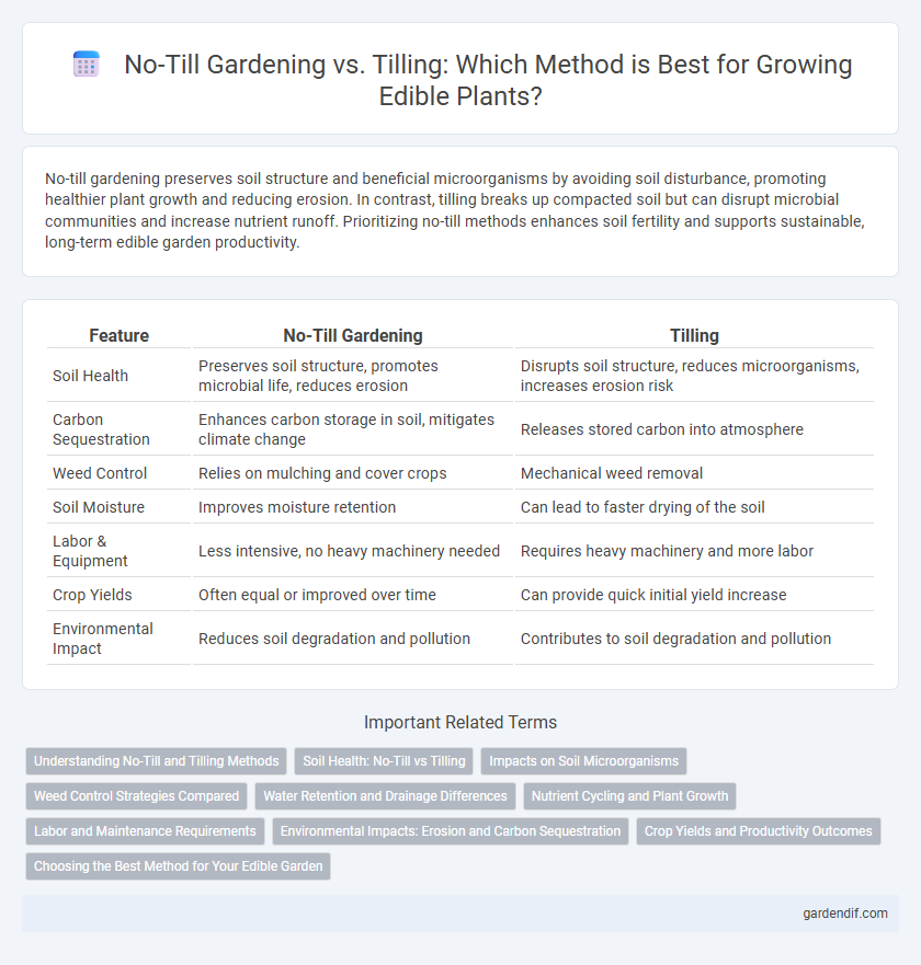 No-Till Gardening vs. Tilling: Which Method is Best for Growing Edible Plants?