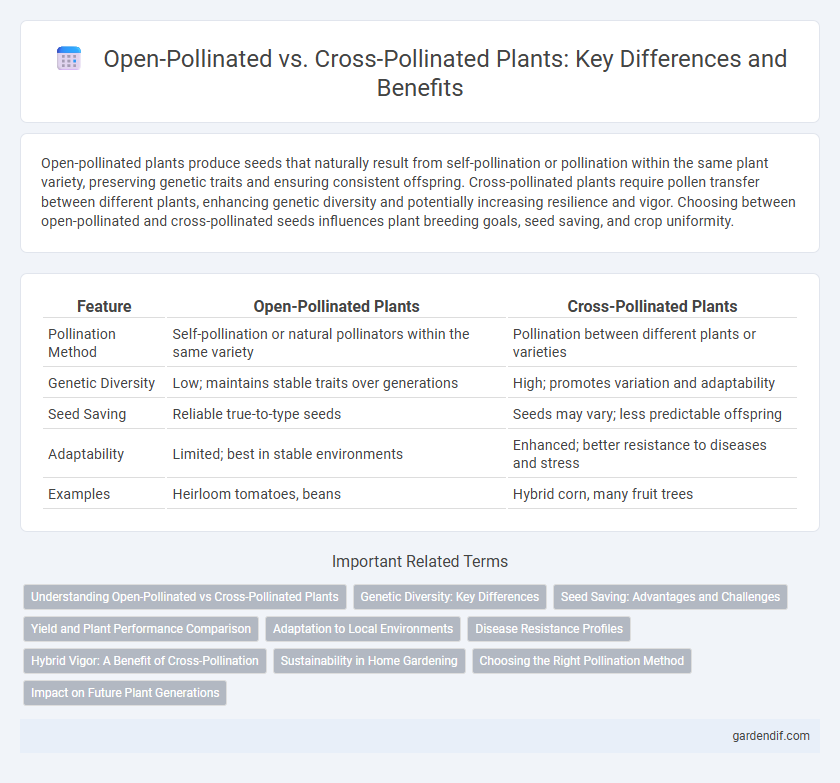 Open-Pollinated vs. Cross-Pollinated Plants: Key Differences and Benefits