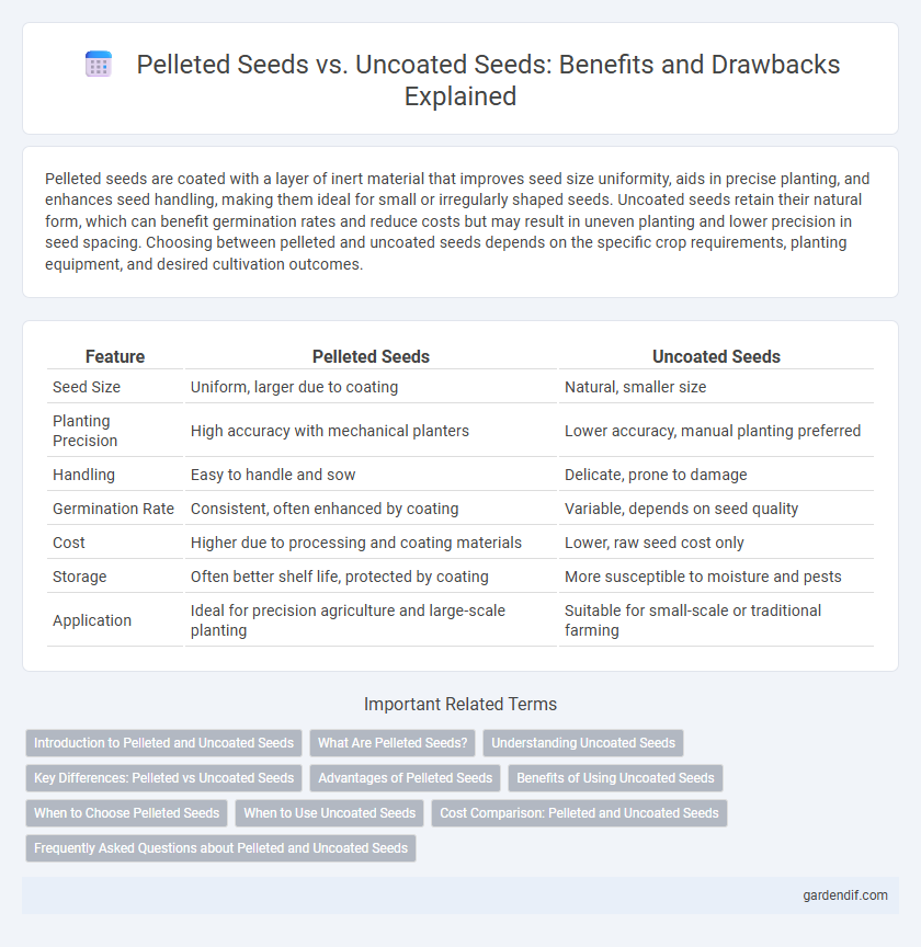 Pelleted Seeds vs. Uncoated Seeds: Benefits and Drawbacks Explained