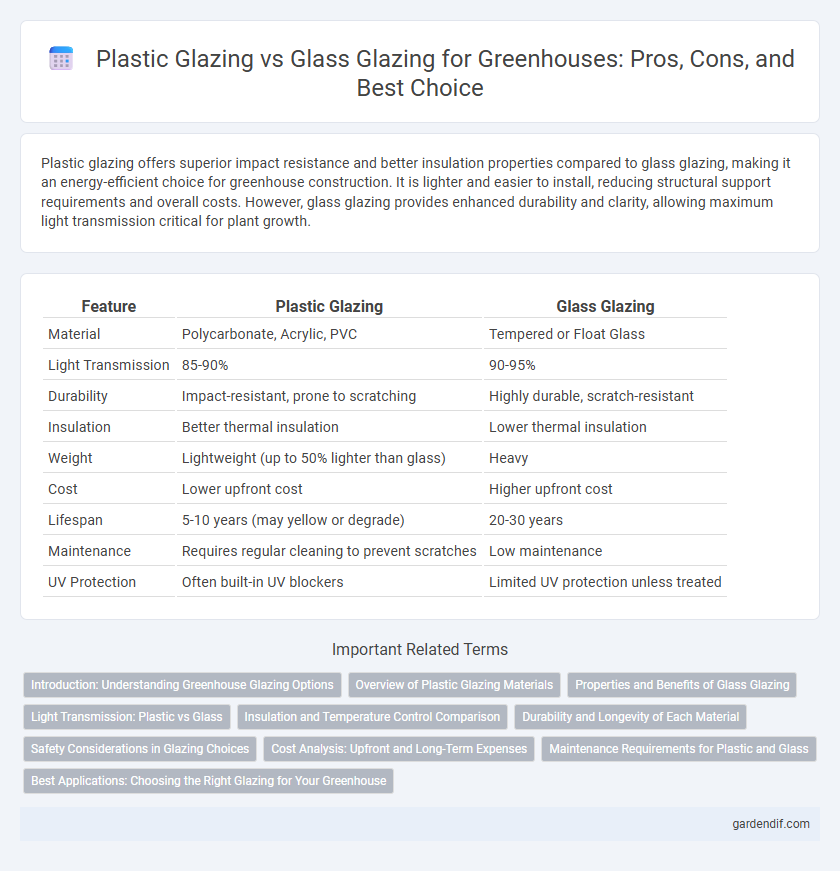 Plastic Glazing vs Glass Glazing for Greenhouses: Pros, Cons, and Best Choice