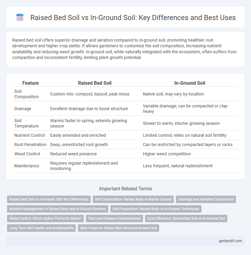 Raised Bed Soil vs In-Ground Soil: Key Differences and Best Uses