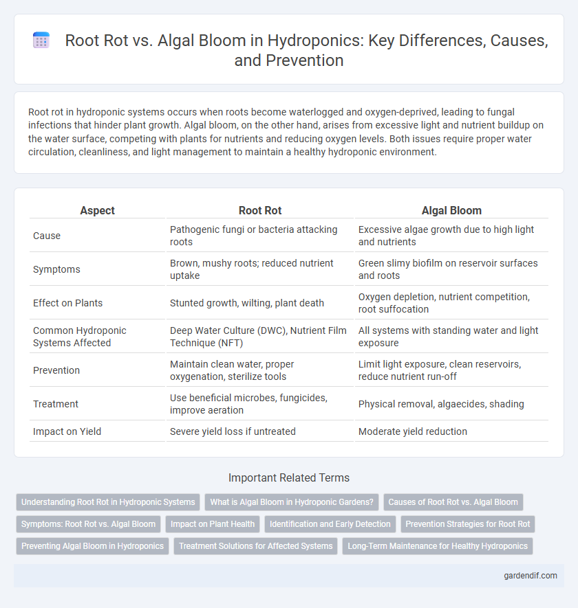 Root Rot vs. Algal Bloom in Hydroponics: Key Differences, Causes, and Prevention