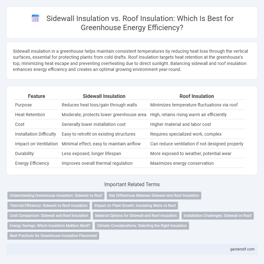 Sidewall Insulation vs. Roof Insulation: Which Is Best for Greenhouse Energy Efficiency?