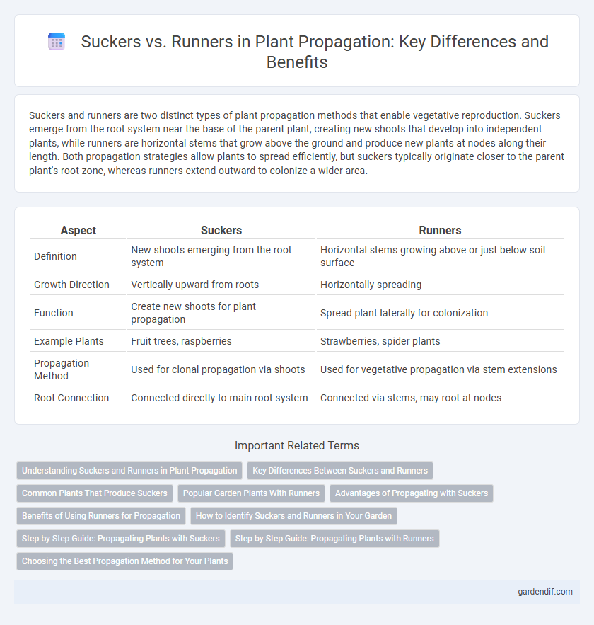 Suckers vs. Runners in Plant Propagation: Key Differences and Benefits