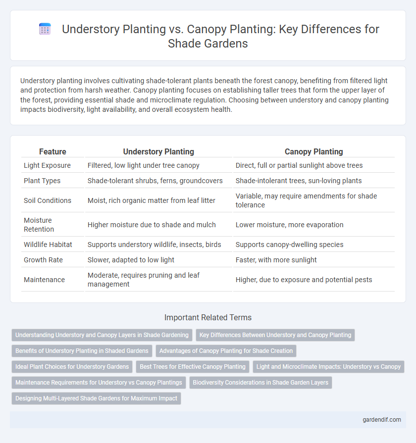 Understory Planting vs. Canopy Planting: Key Differences for Shade Gardens