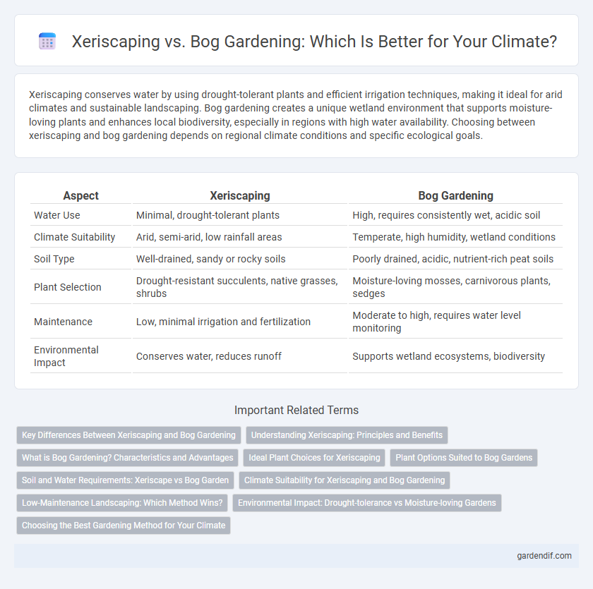 Xeriscaping vs. Bog Gardening: Which Is Better for Your Climate?