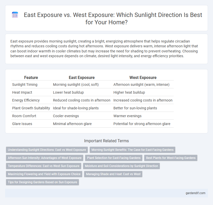 East Exposure vs. West Exposure: Which Sunlight Direction Is Best for Your Home?