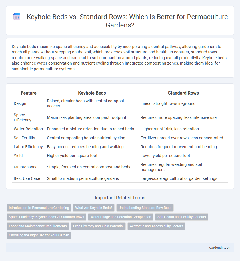 Keyhole Beds vs. Standard Rows: Which is Better for Permaculture Gardens?