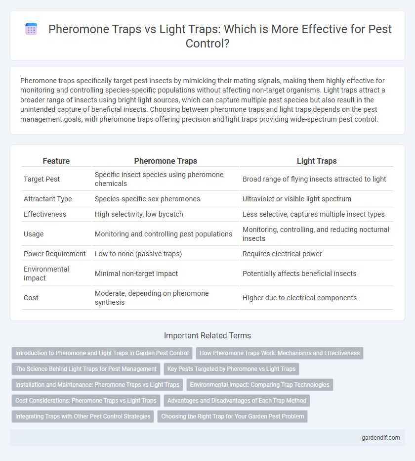 Pheromone Traps vs Light Traps: Which is More Effective for Pest Control?