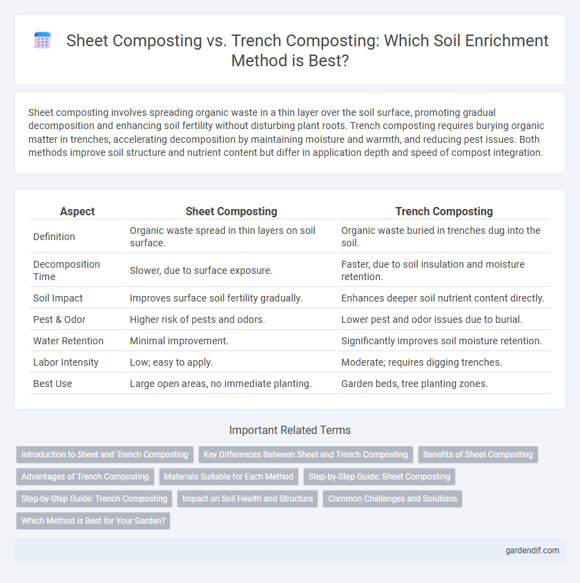 Sheet Composting vs. Trench Composting: Which Soil Enrichment Method is Best?