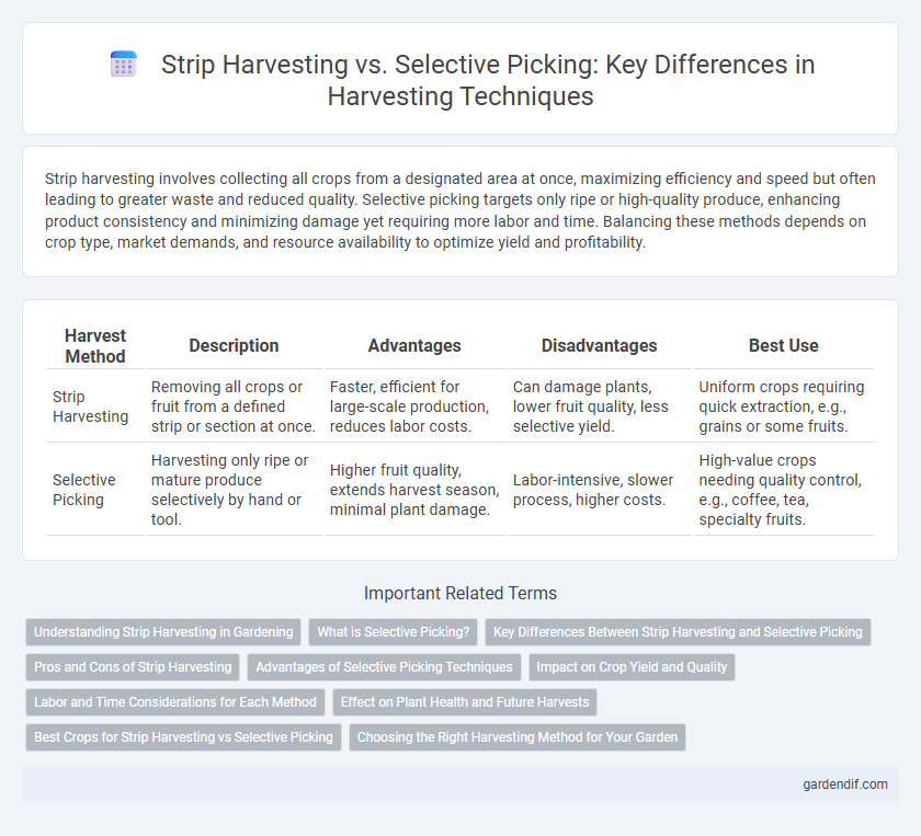 Strip Harvesting vs. Selective Picking: Key Differences in Harvesting Techniques