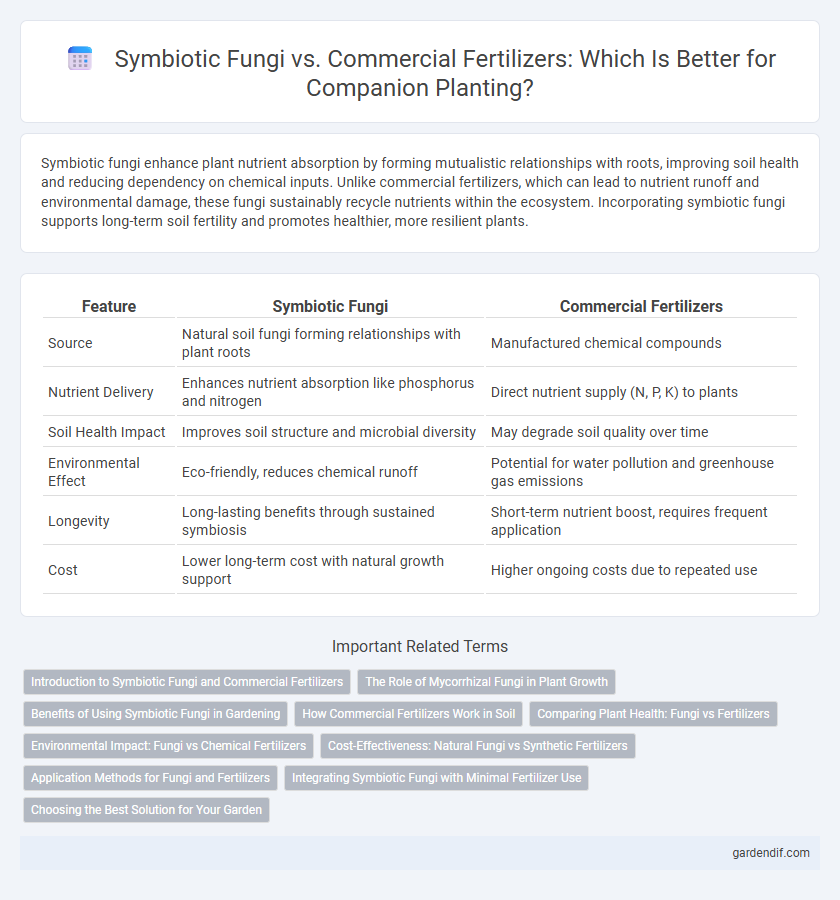 Symbiotic Fungi vs. Commercial Fertilizers: Which Is Better for Companion Planting?