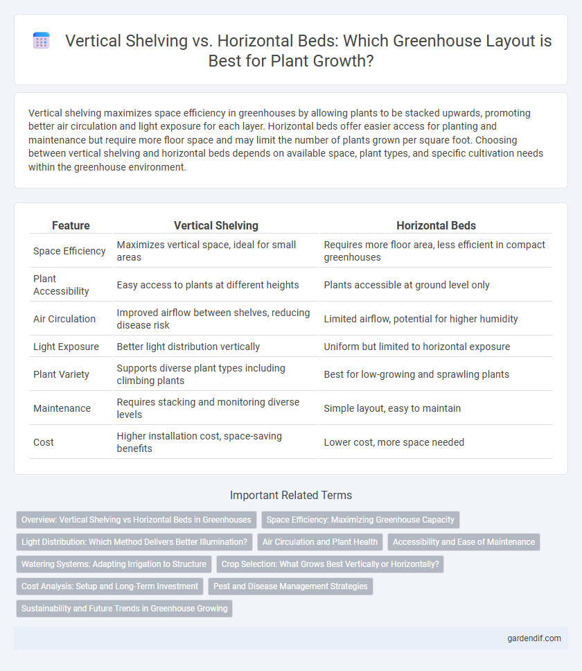 Vertical Shelving vs. Horizontal Beds: Which Greenhouse Layout is Best for Plant Growth?