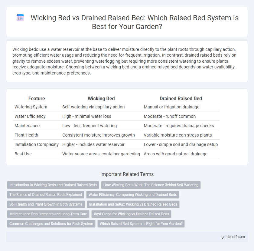 Wicking Bed vs Drained Raised Bed: Which Raised Bed System Is Best for Your Garden?