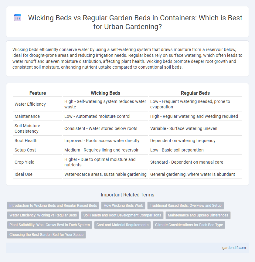 Wicking Beds vs Regular Garden Beds in Containers: Which is Best for Urban Gardening?