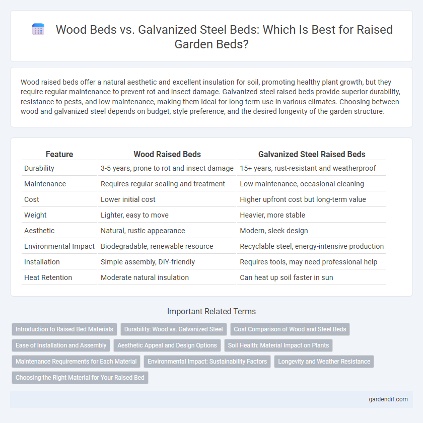 Wood Beds vs. Galvanized Steel Beds: Which Is Best for Raised Garden Beds?