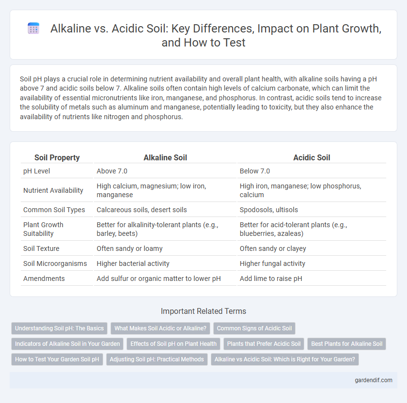 Alkaline vs. Acidic Soil: Key Differences, Impact on Plant Growth, and How to Test